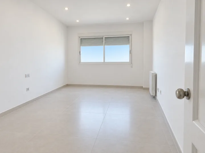 Salón reformado en Cancelada: después de la obra